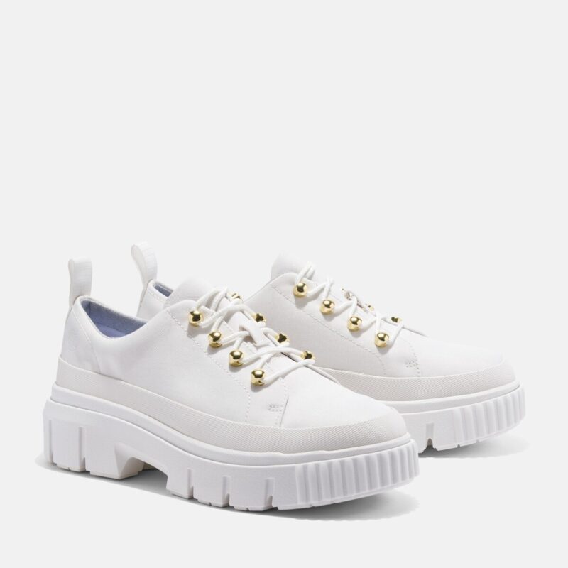 Timberland GREYFIELD Wei&szlig; Niedrige Sneaker Damen - 2