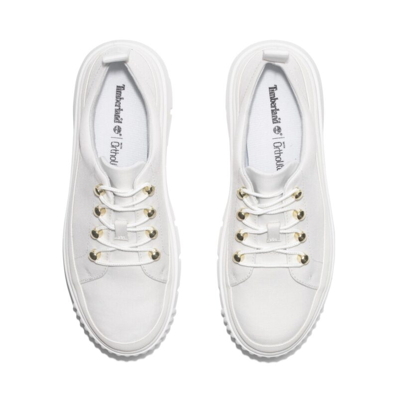 Timberland GREYFIELD Wei&szlig; Niedrige Sneaker Damen - 3