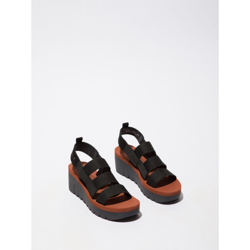 Fly London YERE Nero Sandali con zeppa Donna - 2