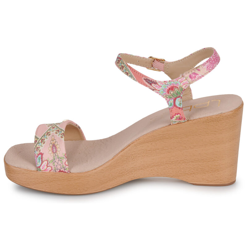 Les Petites Bombes FLAVIA Rosa Sandali con zeppa Donna - 4