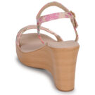 Les Petites Bombes FLAVIA Rosa Sandali con zeppa Donna - 5
