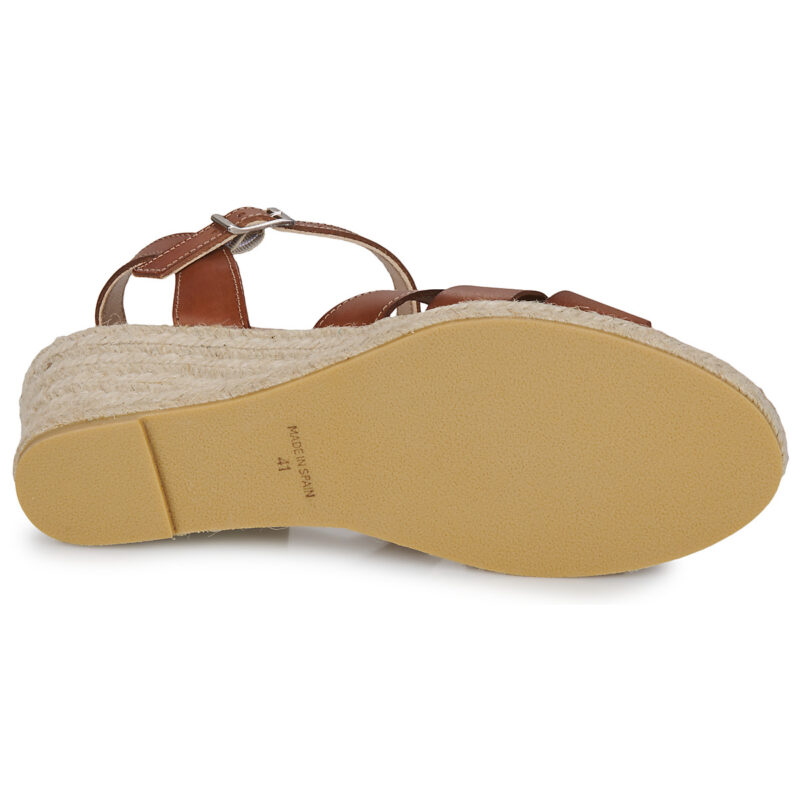 So Size ELIZA Marrone Sandali con zeppa Donna - 7