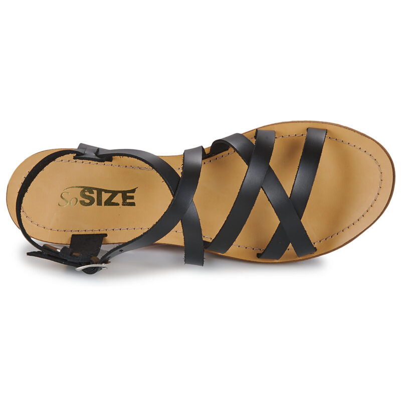 So Size IDITRON Nero Sandali bassi Donna - 6
