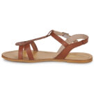 Sandalias planas marrones So Size DURAN para mujer - 4