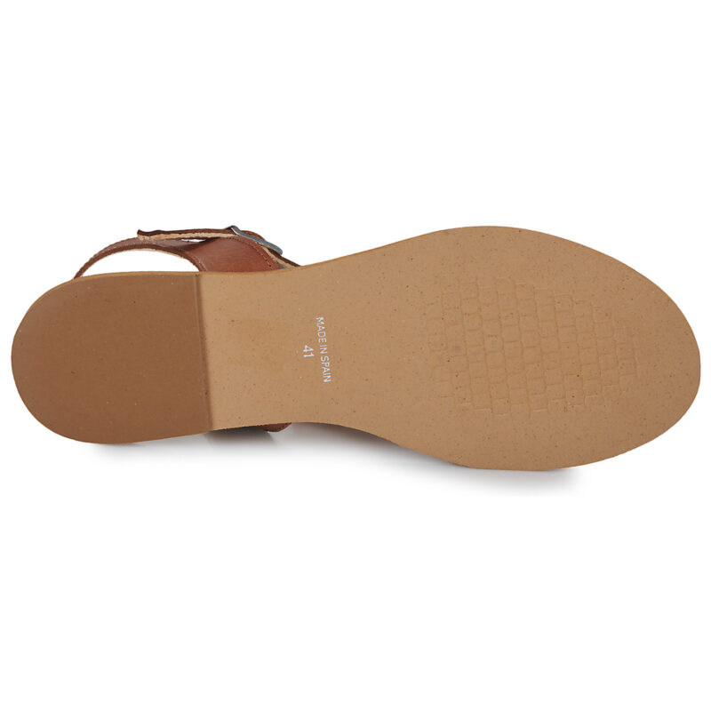 Sandalias planas marrones So Size DURAN para mujer - 7