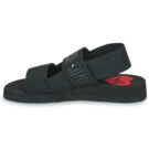 Love Moschino ELASTIC BICOLOR Nero Sandali con zeppa Donna - 4