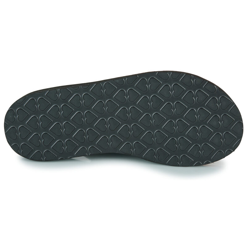 Love Moschino ELASTIC BICOLOR Nero Sandali con zeppa Donna - 7
