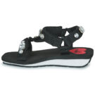 Love Moschino FLOW LOVE Nero Sandali con zeppa Donna - 4