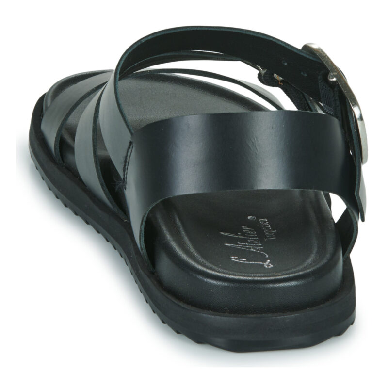 L'Atelier Tropézien CHV105-BLACK Nero Sandali bassi Donna - 5