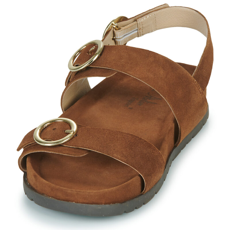 L'Atelier Trop&eacute;zien SB408-TAN Marrone Sandali bassi Donna - 3