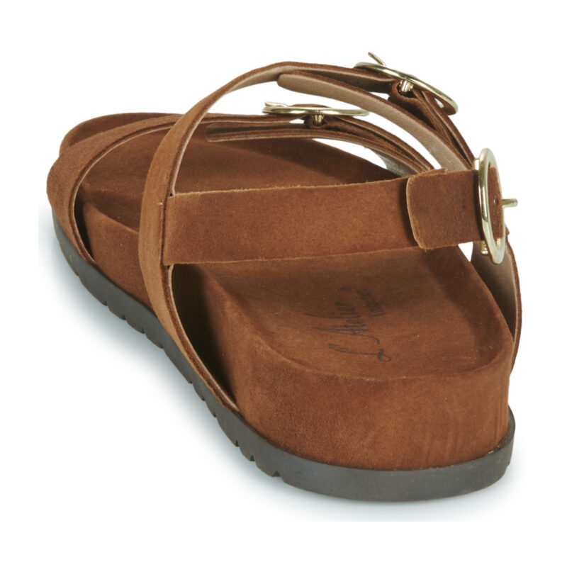 L'Atelier Trop&eacute;zien SB408-TAN Marrone Sandali bassi Donna - 5