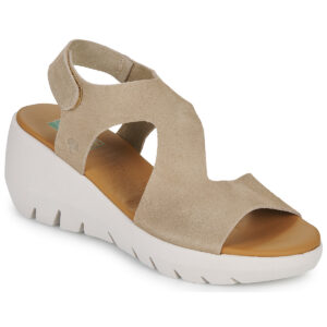Dream in Green  OLENE  Beige -  Sandali con zeppa  Donna