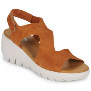 Dream in Green  OLENE  Marrone -  Sandali con zeppa  Donna