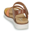 Remonte D2050-27 Marr&oacute;n Sandalias de cu&ntilde;a Mujer - 5