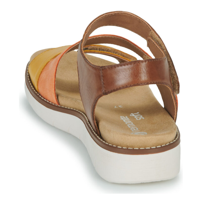 Remonte D2050-27 Marr&oacute;n Sandalias de cu&ntilde;a Mujer - 5