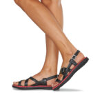 Airstep / A.S.98 BUSA BRIDE Nero Sandali bassi Donna - 8