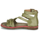 Airstep / A.S.98 BUSA STRAP Gr&uuml;n Flache Sandalen Damen - 4