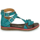 Airstep AS98 BUSA STRAP Blaue niedrige Sandalen Damen - 2