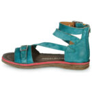 Airstep AS98 BUSA STRAP Blaue niedrige Sandalen Damen - 4