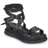 Airstep / A.S.98 LAGOS 2.0 Schwarz Keilsandalen Damen