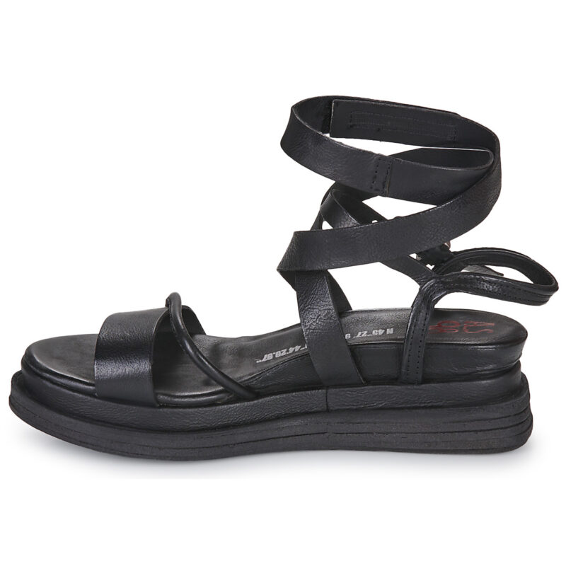 Airstep / A.S.98 LAGOS 2.0 Schwarz Keilabsatz Sandalen Damen - 4