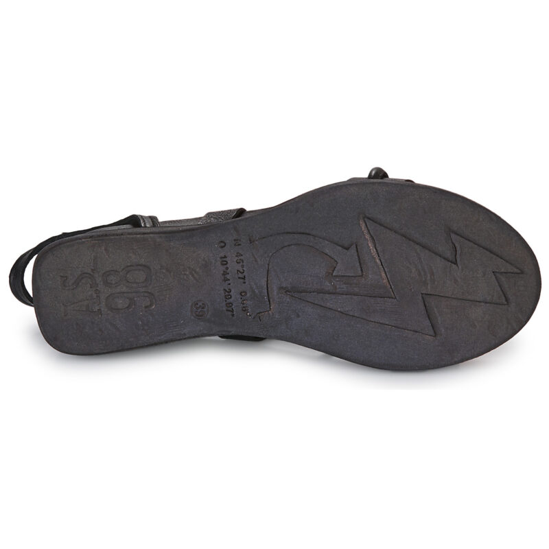 Airstep / A.S.98 LAGOS 2.0 Schwarz Keilabsatz Sandalen Damen - 7