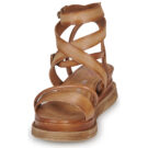 Airstep AS98 LAGOS 2.0 Braune Damen-Keilsandalen - Gr&ouml;&szlig;e 3