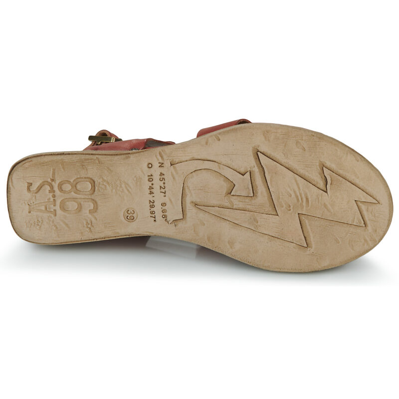 Airstep / A.S.98 LAGOS 2.0 COUTURE Rose Keilabsatz-Sandalen Damen - 7