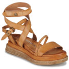 Airstep AS98 LAGOS 2.0 BUCKLE Beige Damen-Keilsandalen - Gr&ouml;&szlig;e 1