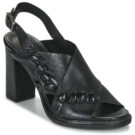 Airstep AS98 BASILE COUTURE Schwarze Sandaletten mit Absatz f&uuml;r Damen - Gr&ouml;&szlig;e 1