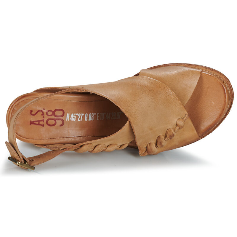 Airstep / A.S.98 BASILE COUTURE Beige Sandalen mit Absatz Damen - 6