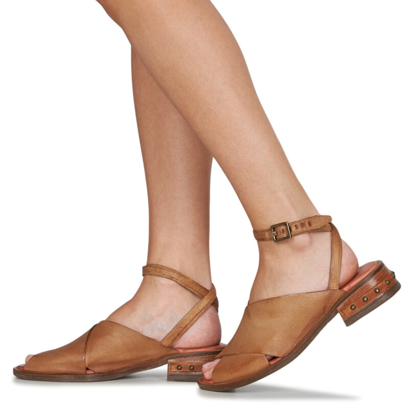 Airstep / AS98 GEA Braune Damen-Sandalen - Gr&ouml;&szlig;e 8