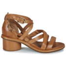 Airstep AS98 LIBRA STREP Braune Sandalen mit Absatz f&uuml;r Damen - Gr&ouml;&szlig;e 2