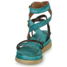 Airstep AS98 LAGOS 2.0 Blaue Damen-Keilsandalen - Gr&ouml;&szlig;e 3