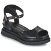 Airstep / A.S.98 LAGOS 2.0 BRIDE Schwarz Keilsandalen Damen