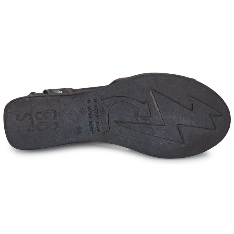Airstep / A.S.98 LAGOS 2.0 BRIDE Schwarz Keilabsatz Sandalen Damen - 7