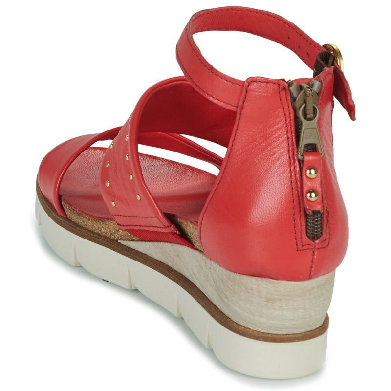 Mjus TAPASITA Rosso Sandali con zeppa Donna - 5