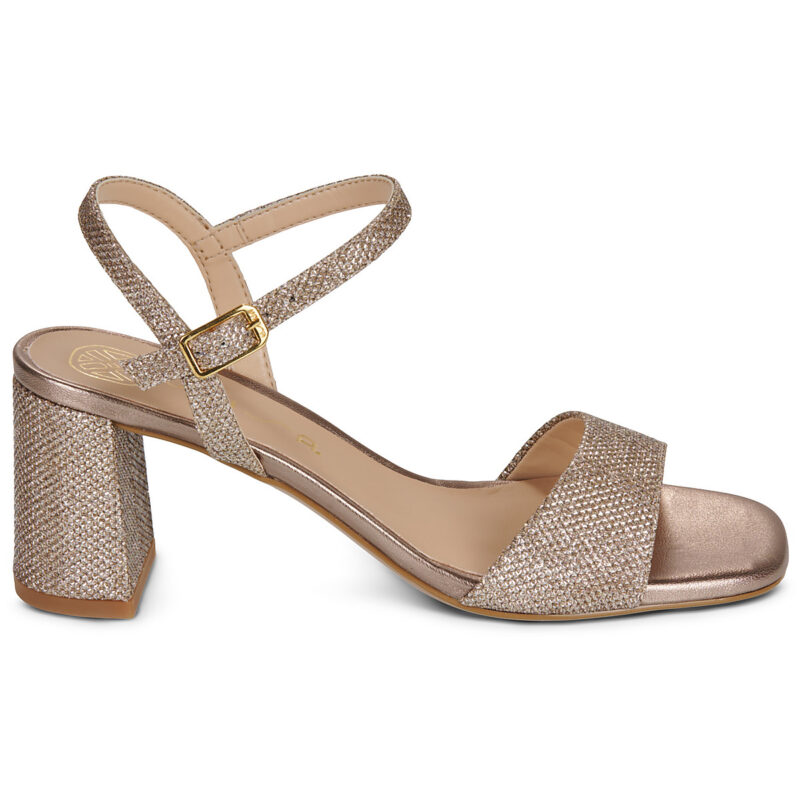 Unisa MORATY Oro Sandali con tacco Donna - 2