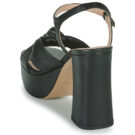 Unisa UMI Nero Sandali con tacco Donna - 5