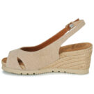 Unisa MAKIN Beige Sandali con zeppa Donna - 4