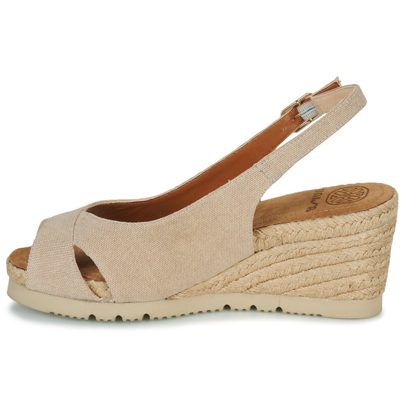 Unisa MAKIN Beige Sandali con zeppa Donna - 4