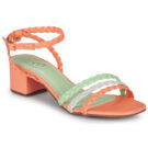 Moony Mood OLDAVI Orange Sandalen mit Absatz Damen - 1