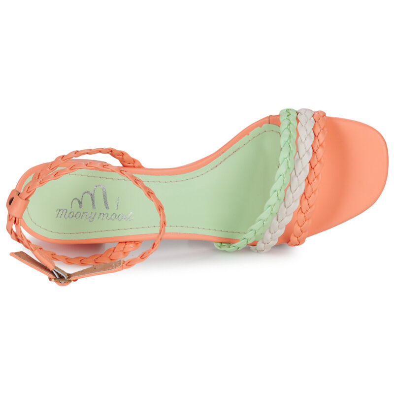 Moony Mood OLDAVI Arancio Sandali con tacco Donna - 6
