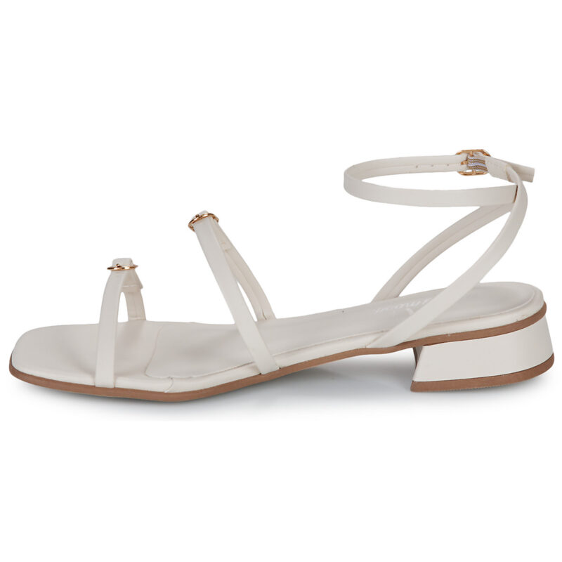 Moony Mood SASKYA Beige Sandali con tacco Donna - 4