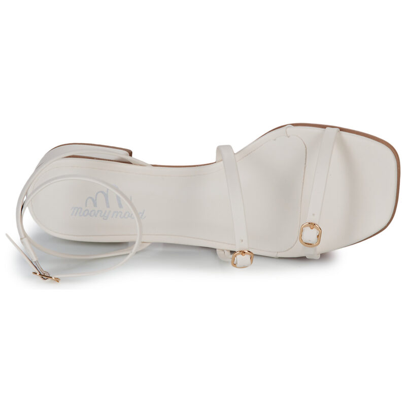 Moony Mood SASKYA Beige Sandali con tacco Donna - 6