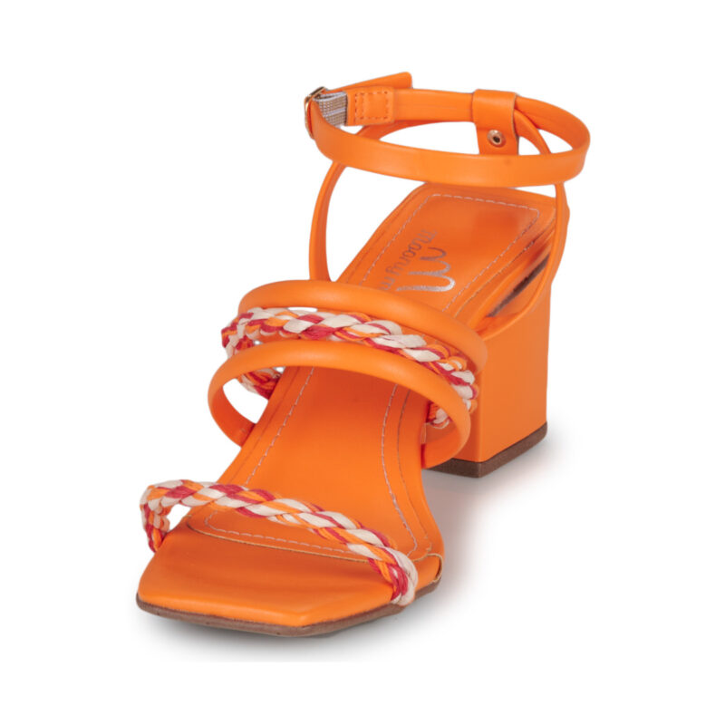 Moony Mood WYONA Arancio Women's Heeled Sandals - 3