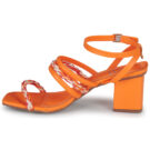 Moony Mood WYONA Arancio Women's Heeled Sandals - 4