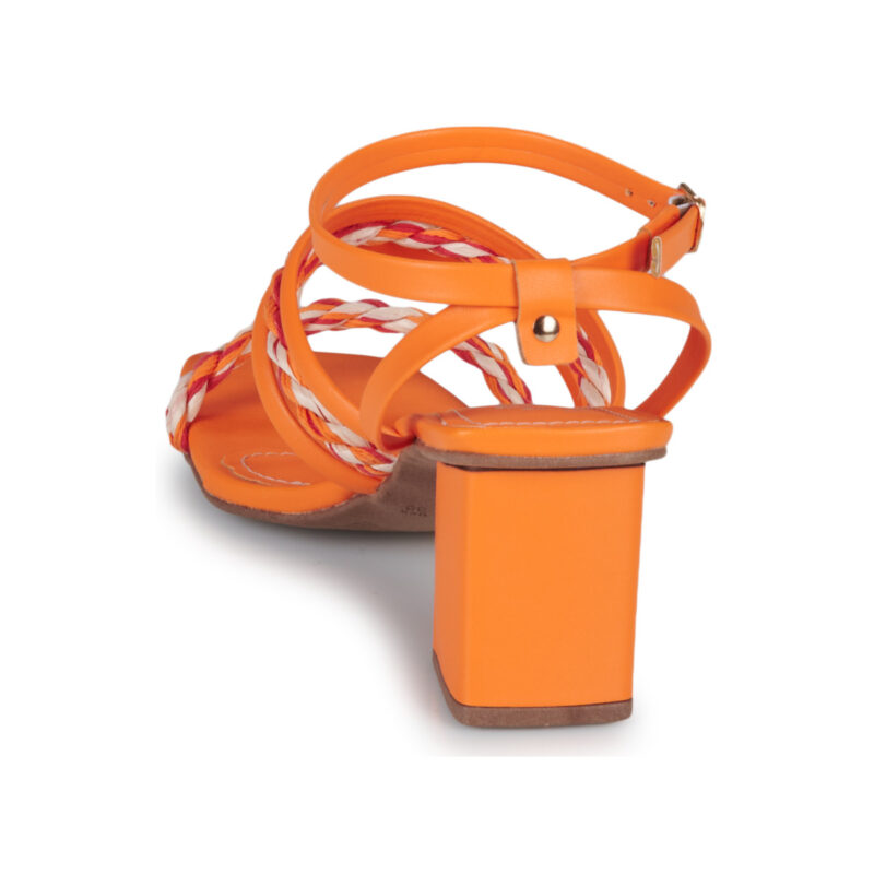 Moony Mood WYONA Arancio Women's Heeled Sandals - 5