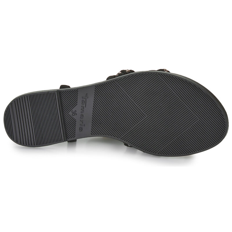 Tamaris LILOTTE Black Flat Sandals Women - 7