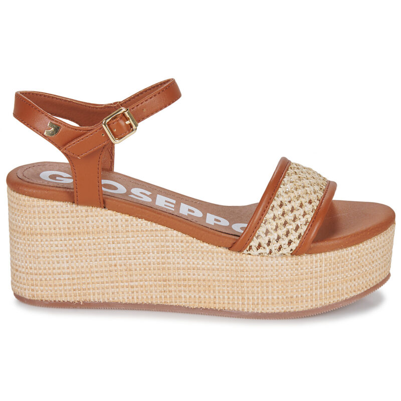 Gioseppo ASQUINS Beige Sandali con zeppa Donna - 2